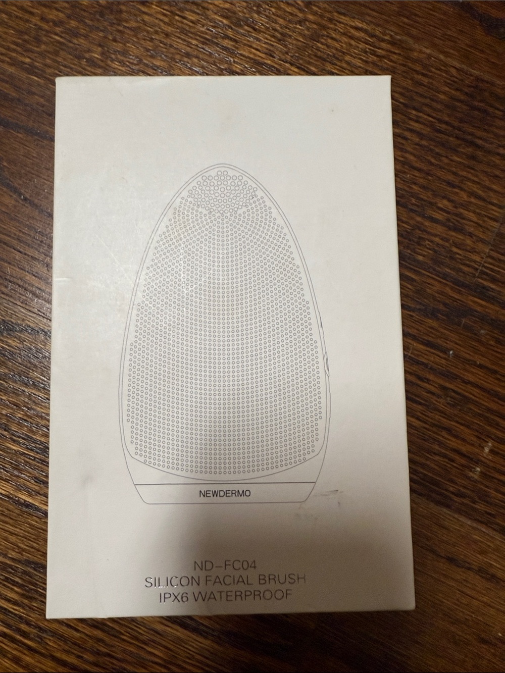 White Silicone Facial Brush - Gentle Cleansing